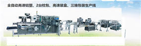 DPH320H/PW300B/XWZ300/2台枕包、高速装盒、三维 铝塑包装机